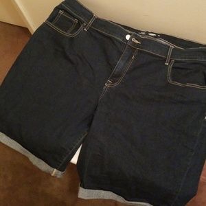 Old Navy denim bermuda shorts